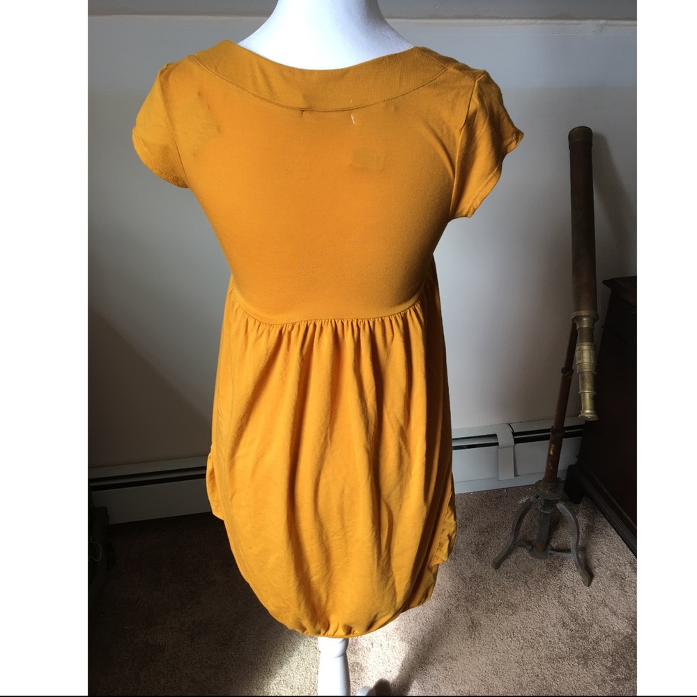 Poof women’s yellow top size Small NWT - Picture 2 of 3